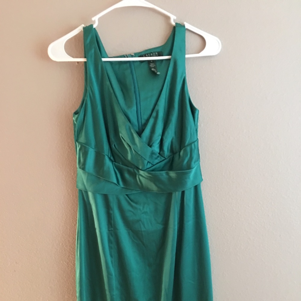 Ralph Lauren Elegance Teal Dress!!